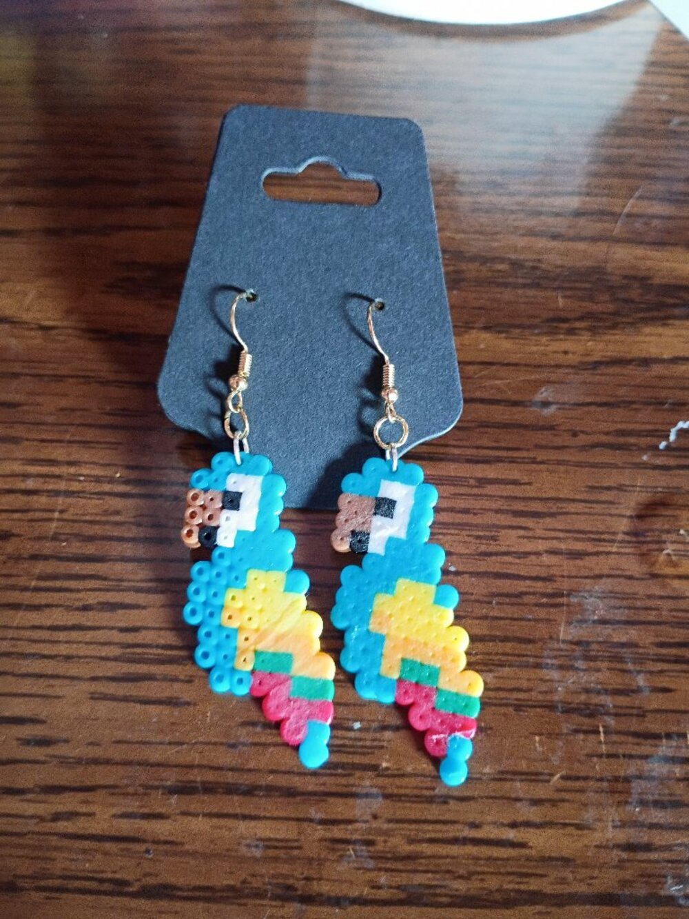 Handmade Parakeet Earrings | Hypoallergenic